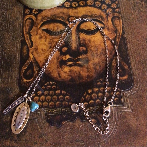 Silpada Jewelry - Silpada be strong 925  silver charm necklace